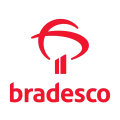 logomarca representando seguradora Bradesco seguros.